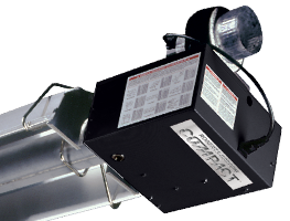 Burner, DF 200NG-High Altitude & 10' Swirler Pkg